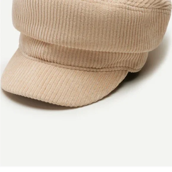 Wyeth by Todd Magill Tan Corduroy Hat NWT! Wyeth by Todd Magill 100% Wool Neutral | Mercari main image 2